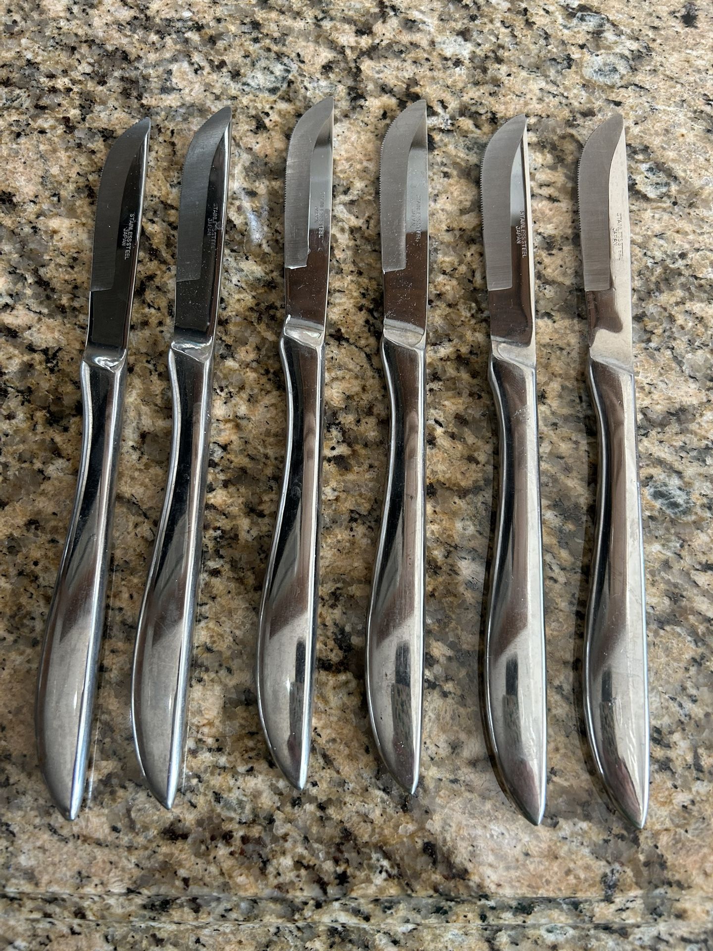 Set of Stainless Steel Knives