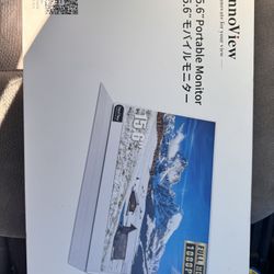 InnoView 15.6 Inch Portable Monitor IPS HDR 1080 FHD External Laptop Monitors with Smart Cover, USB Type-C Mini HDMI Travel Monitors for PC MAC Phone 