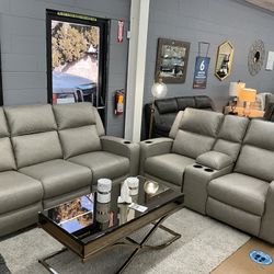 Recliner Sofa & Loveseat $1799