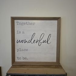 Large Wood Wall Decor 