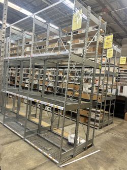 Fixtures For Store Or Storage About 4 Feet By 10 Sold For 175 Per Section.