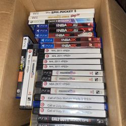 PS3 Ps4 Xbox Wii Games $5 Each