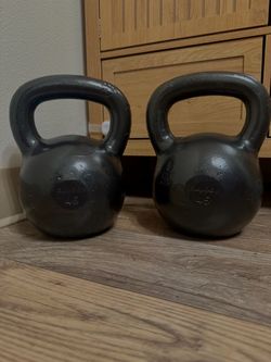Workout Kettlebells Pair of 45LB