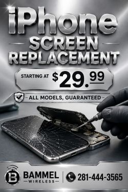 iPhone screen on Special