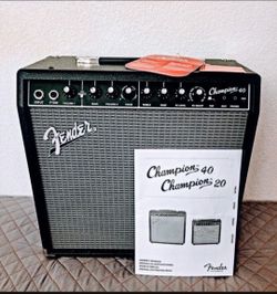 Fender Champion 40 like new.