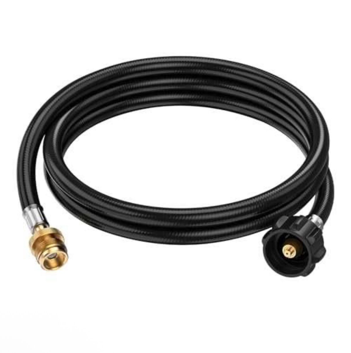 4Ft Propane Hose Adapter 1Lb to 20Lb Fit for Weber, Coleman, Blackstone Grill