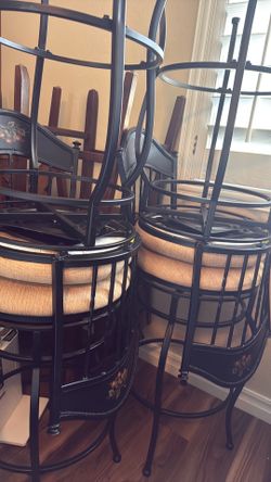 Tall Barstool Chairs x4