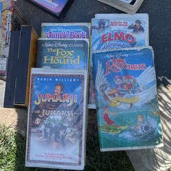 VHS tapes….$10.00 For All