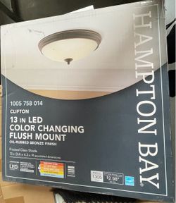 New Hampton Bay ceiling LED light