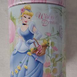 Cinderella Wishes & Dreams Tin Bank / Box