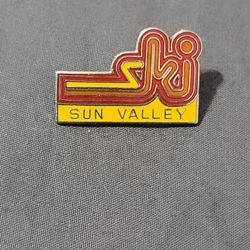 Vtg Ski Sun Valley Pin