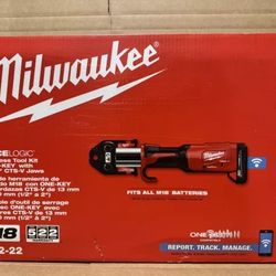 NEW Milwaukee 2922-22 Force Logic Press Tool W/ One-Key 1/2” - 2” Propress