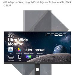 INNOCN 29 Inch Ultrawide Screen Monitor
