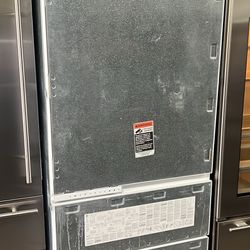 Sub Zero 36” Wide Built In Panel Ready Bottom Freezer