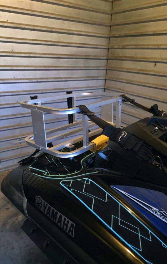 JetSki cooler fishing rack