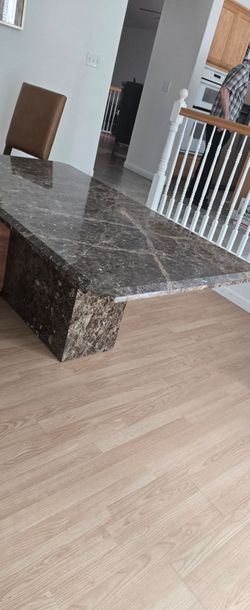 Genuine Marble Table - Original Retail Price: $7,000