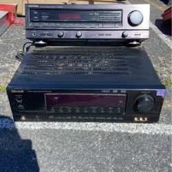 Kenwood Receiver And Sherwood 