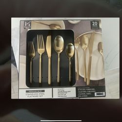 Gold Modern Utensils 