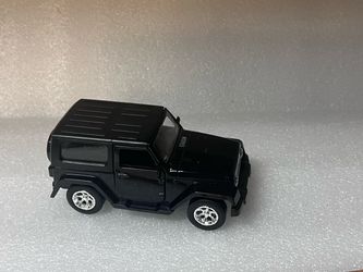 2016 Jeep Wrangler 1:32 Jada Toys Diecast 4X4 Black Mint No Issues