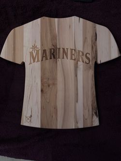 Mariners Julio Rodriguez Cutting Board. Custom Made