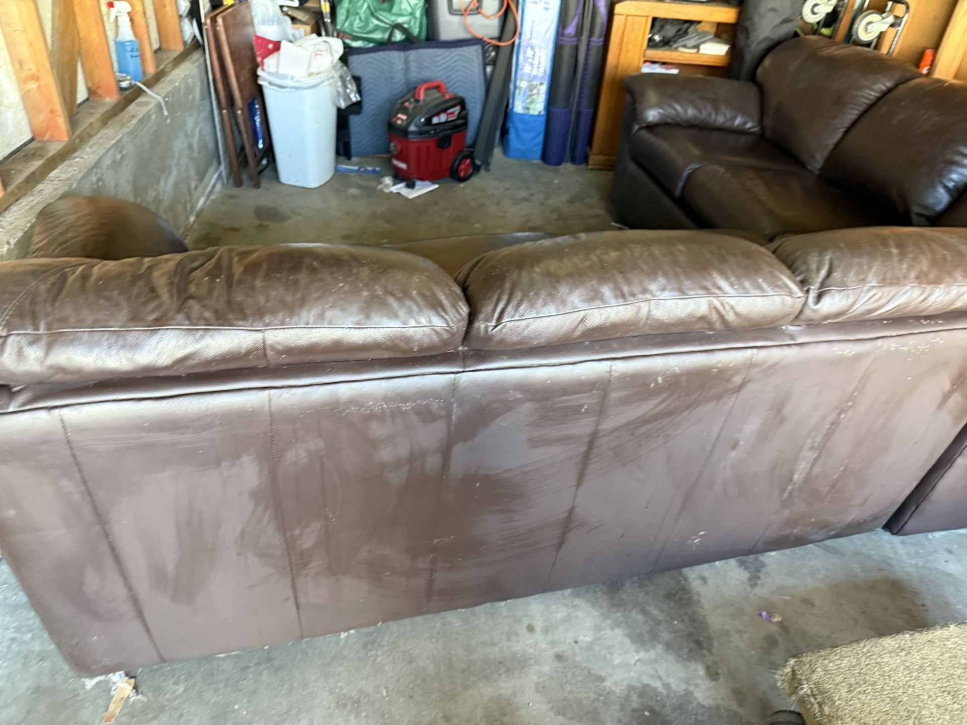 Arizona Leather Couch/sectional