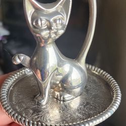  Silver Ring  Holder