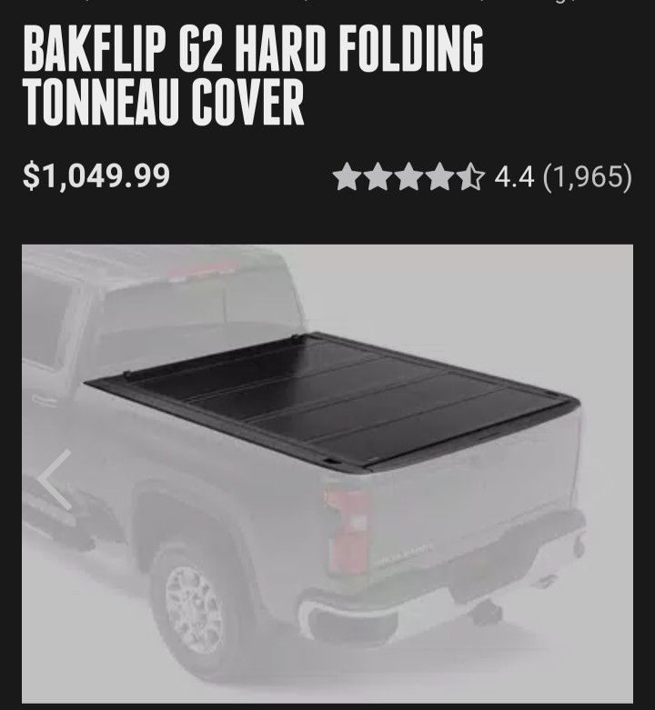 2025 Chevy 2500 HD Tonneau Cover