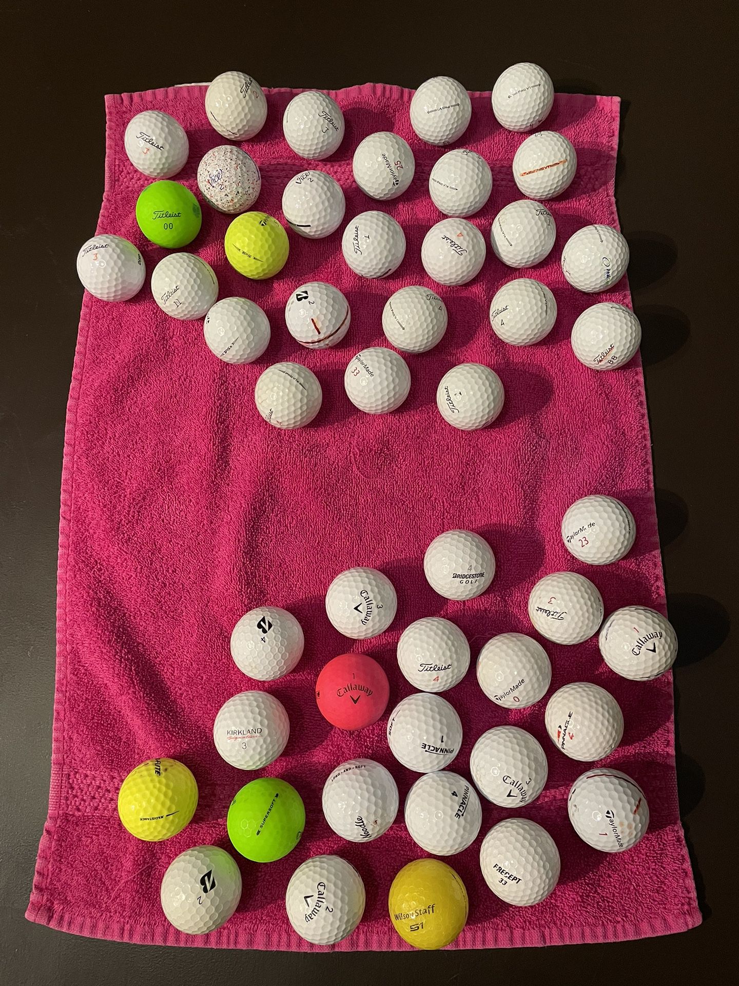 52 Premium golf balls Used 