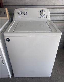 White Amana Washer