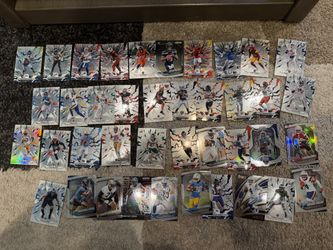 128 Football Card Lot  Select, Rookies, Parallels & More
