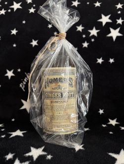 Bottle of Homer's Ginger Root Compound -