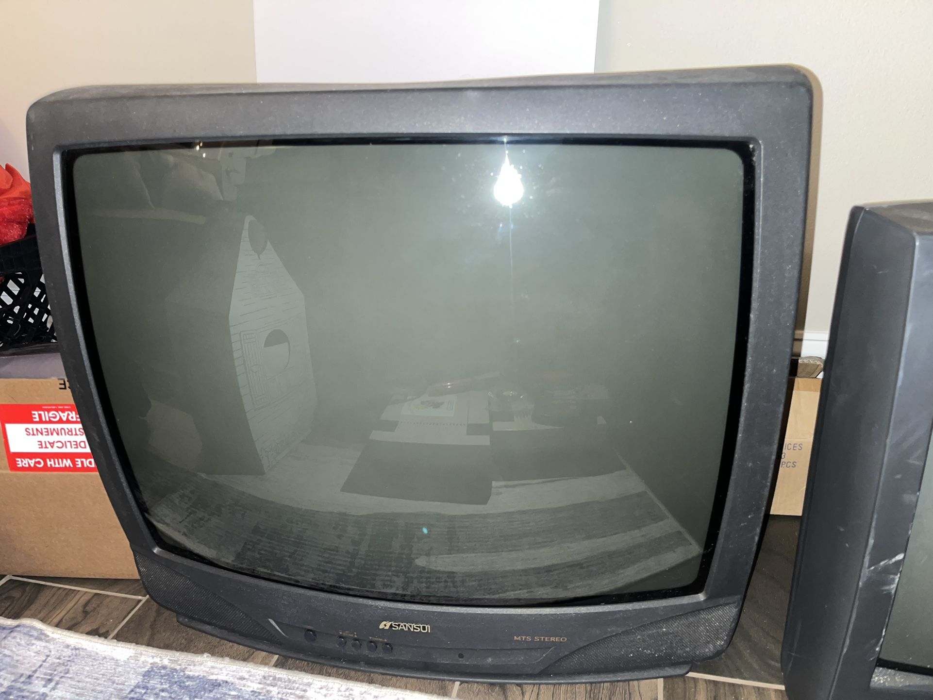 26” Sansui CRT TV, Tube TV Retro TV Gaming