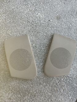 1(contact info removed) Chevy Tahoe rear Door Panel Speaker Covers $30