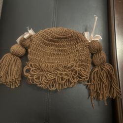 Baby Ponytail Crochet Hat