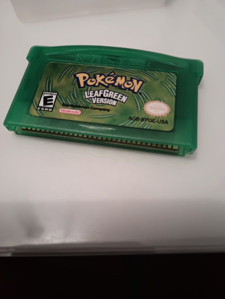 2002 Pokemon Leaf Green Version 