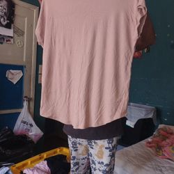 Brown Blouse Size Large 