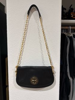 Tory Burch Black Leather Crossbody Bag