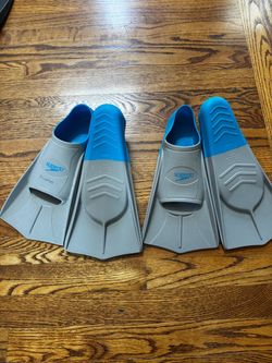 Swim training fins-Multiple sizes available