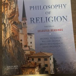 Philosophy Of Religion Selected Readings Fifth Edition