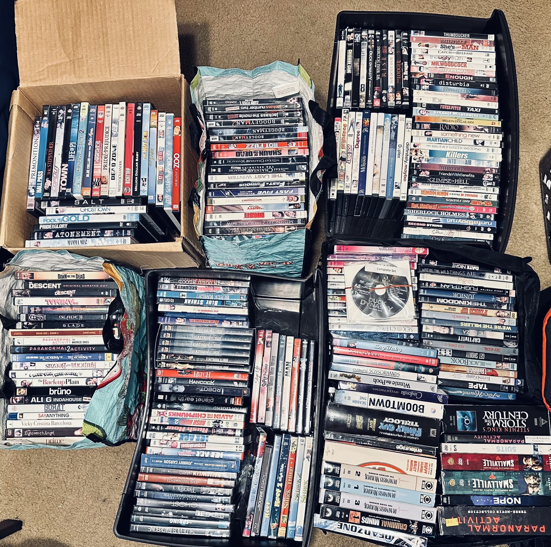 700+ DVD MOVIES/TV Series LOT FOR SALE OBO