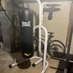 Boxing Set, Stand And Bag