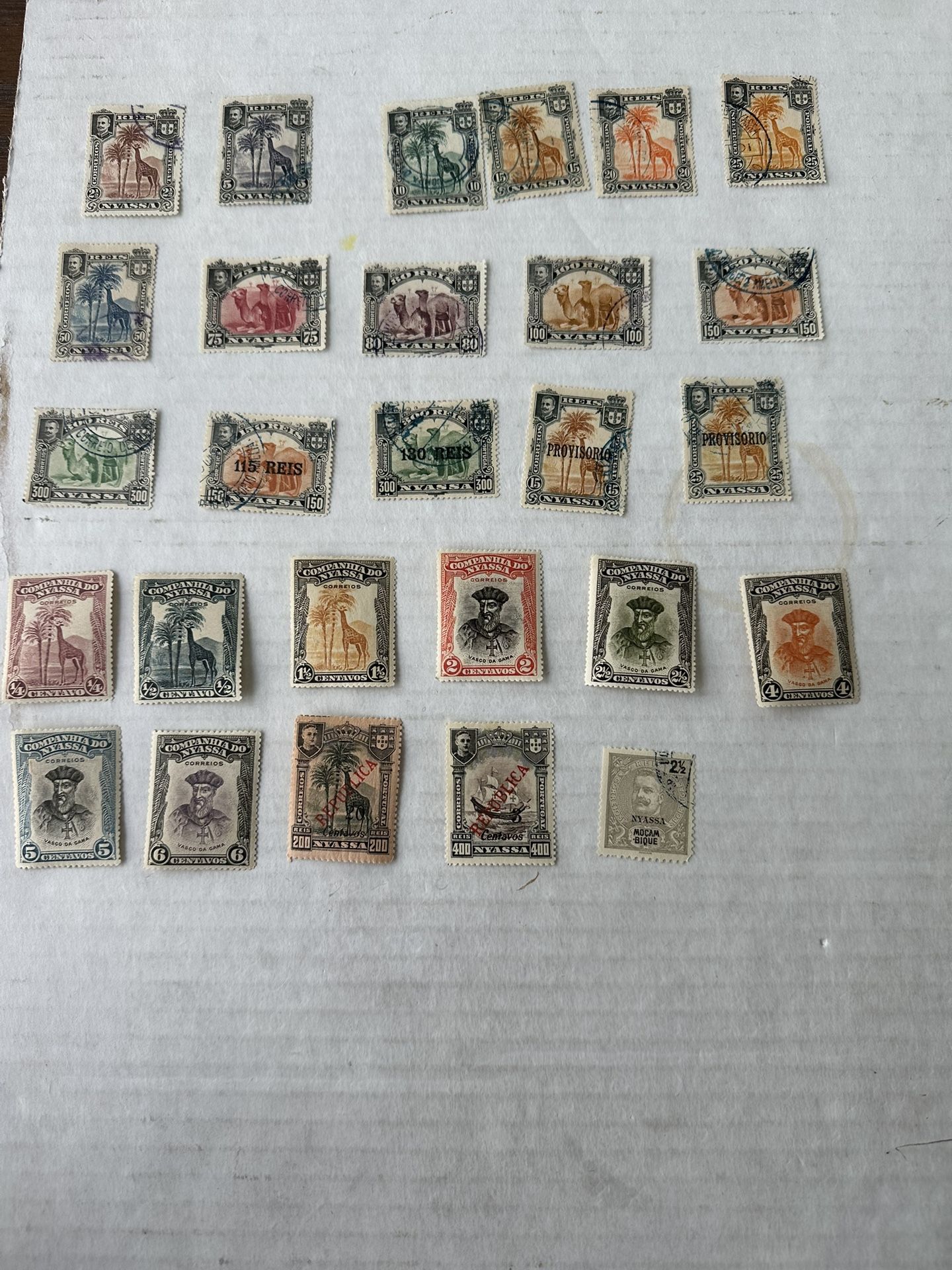 Portuguese Colonies From 9 Different Countries Stamp Group Of 70