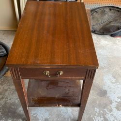Merman Mid-century End Table
