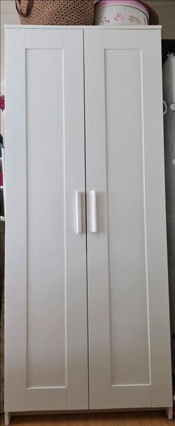 IKEA BRIMNES 2-Door Wardrobe in white