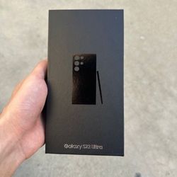 Brand New Samsung Galaxy S23 Ultra Phantom Black Unlocked 