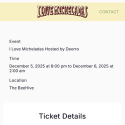 First Friday I Love Micheladas Tickets