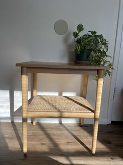 Rattan Side Table