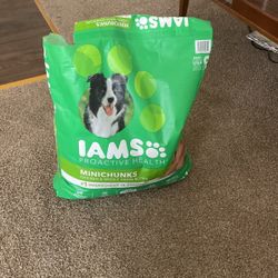 20 Pounds Of Iams Dry Dog Food