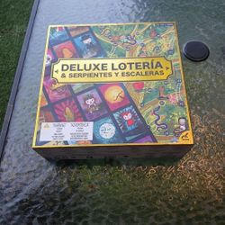 Deluxe LOTERIA....plus Serpientes Y Escalera Game