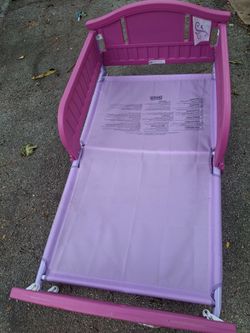 Delta Children Pink Toddler Bed Frame
